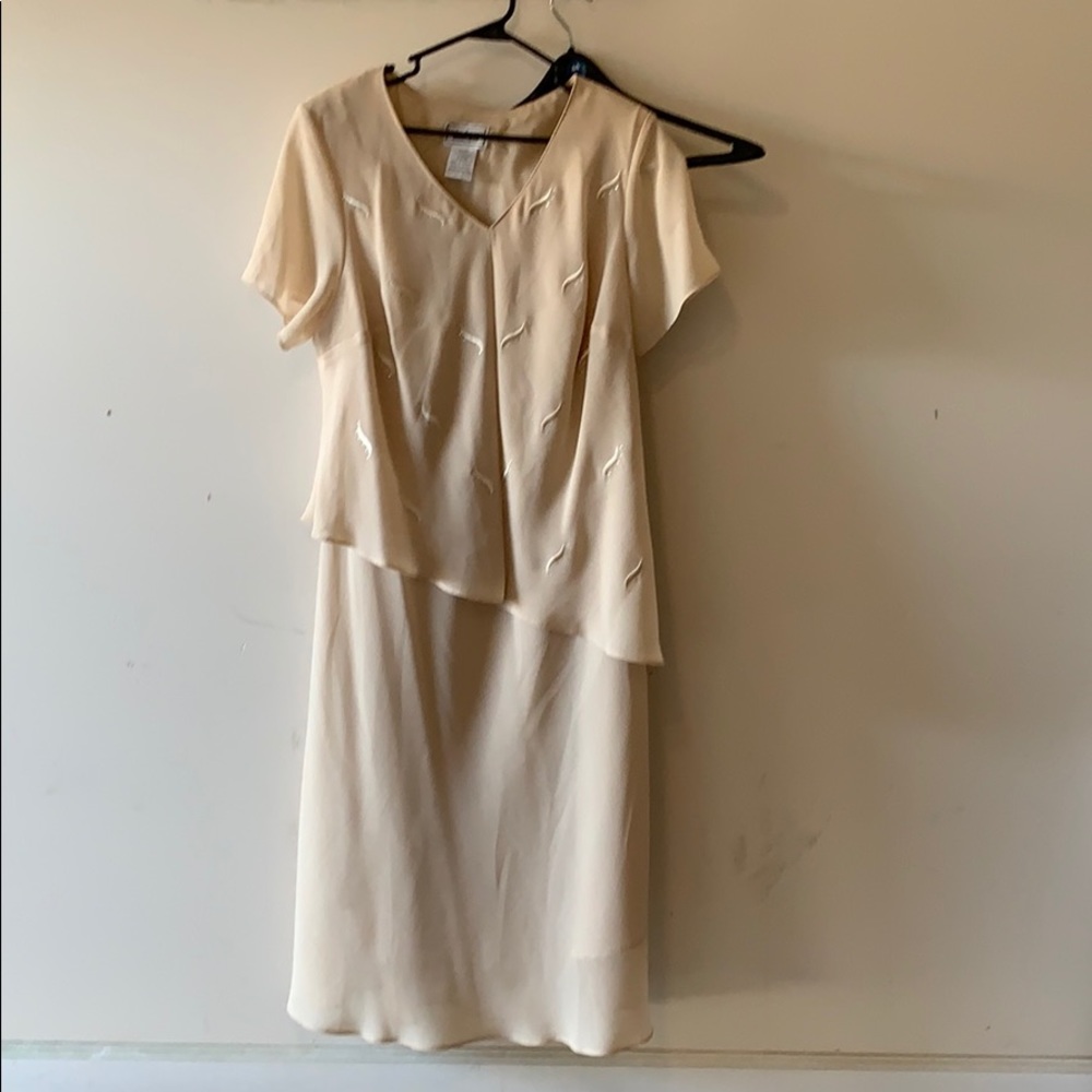 One piece polyester dress